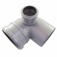 Отвод с правым патрубком ПП D 110/050*22*30 Valsir (уп.15)